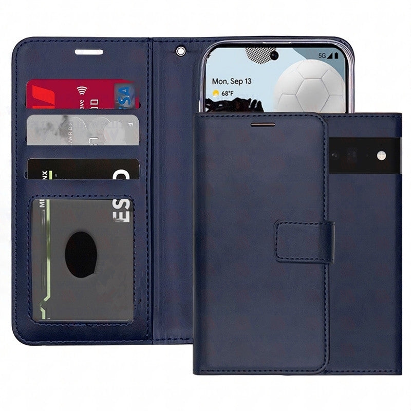 Étui portefeuille en cuir pour Google Pixel 9 Pro XL Étui portefeuille en cuir pour Google Pixel 9 Pro XL